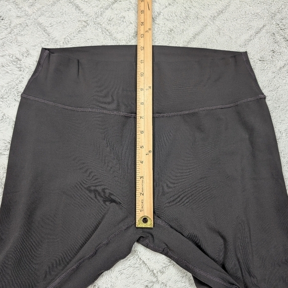 Zyia Leggings Womens 16-18 Gray Confluence High Rise Full Length Soft 28” - Picture 4 of 9